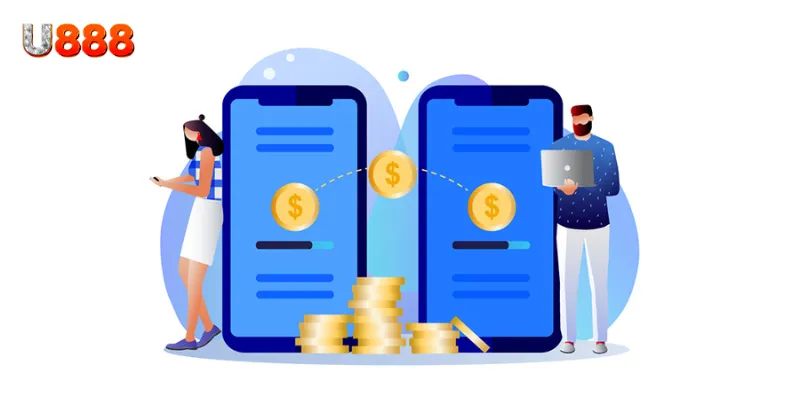 Các bước cụ thể về quy trình rút tiền U888 